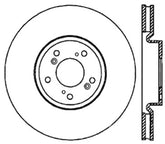 StopTech Power Slot 04-08 Accura TL (Brembo Caliber) Front Left Slotted CRYO Rotor