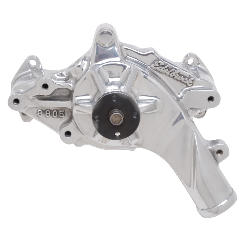 Edelbrock Water Pump High Performance Ford 1965-76 FE V8 Engines Standard Length Polished Finish Edelbrock Water Pump High Performance Ford 1965-76 FE V8 Engines Standard Length Polished Finish