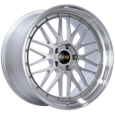 BBS LM 20x10 5x120 ET33 Diamond Silver Center Diamond Cut Lip Wheel -82mm PFS/Clip Required