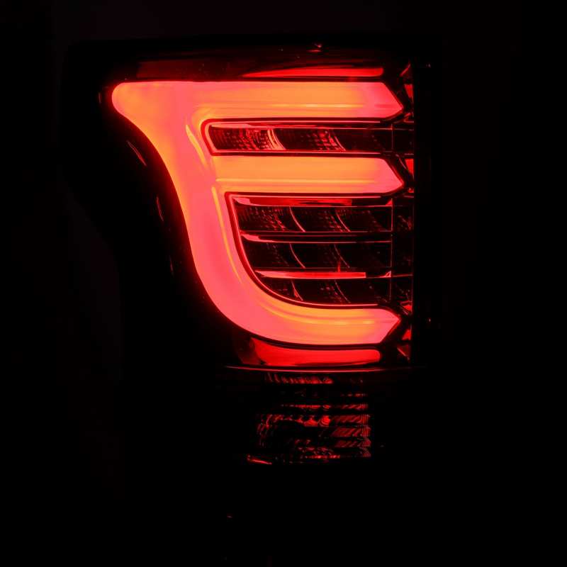 AlphaRex 15-17 Ford F-150 (Excl Models w/Blind Spot Sensor) PRO-Series LED Tail Lights Red Smoke AlphaRex 15-17 Ford F-150 (Excl Models w/Blind Spot Sensor) PRO-Series LED Tail Lights Red Smoke