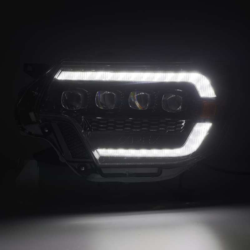 AlphaRex 12-15 Toyota Tacoma NOVA LED Proj Headlights Plank Alpha Blk w/Activ Light/Seq Signal/DRL AlphaRex 12-15 Toyota Tacoma NOVA LED Proj Headlights Plank Alpha Blk w/Activ Light/Seq Signal/DRL