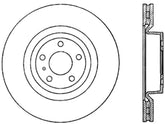 StopTech 08-11 Audi S5 Drilled Front Left Cryo Sport Rotor