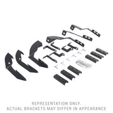 Go Rhino 15-19 Chevrolet Silverado 2500HD/3500HD Brackets for RB Running Boards