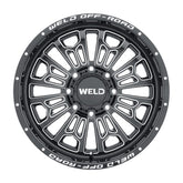 Weld Off-Road W114 20X9 Elicit 6X135 6X139.7 ET20 BS5.75 Gloss Black MIL 106.1