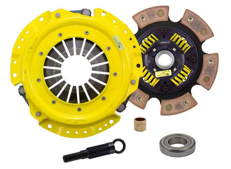 ACT 1989 Nissan 240SX HD/Race Sprung 6 Pad Clutch Kit ACT 1989 Nissan 240SX HD/Race Sprung 6 Pad Clutch Kit
