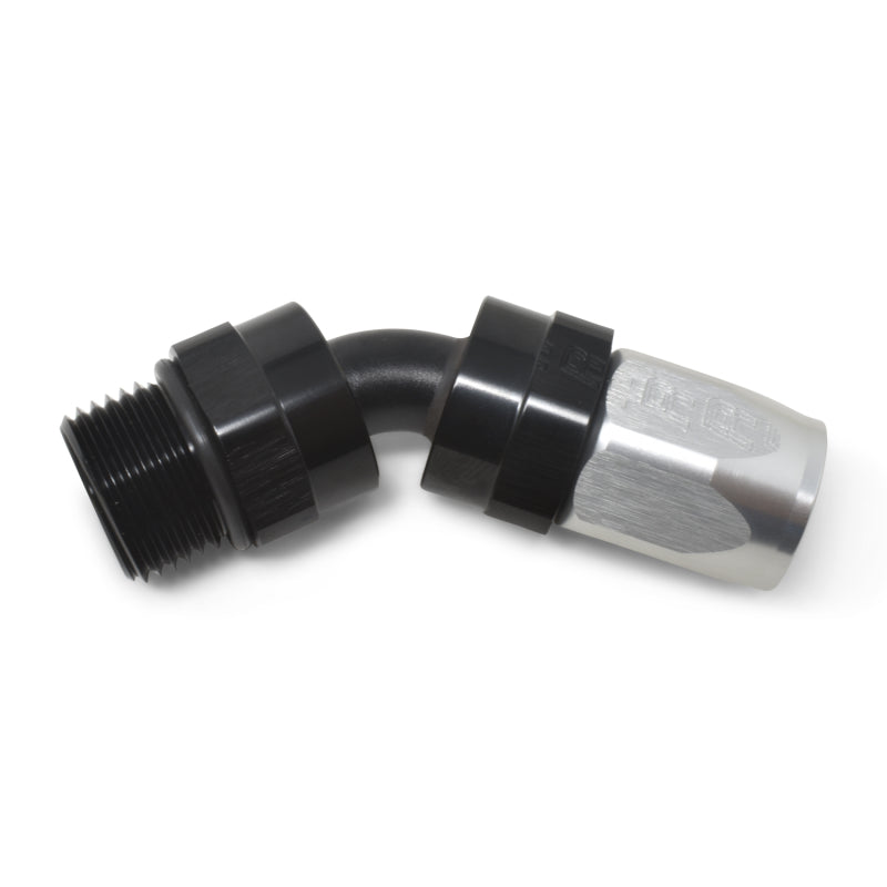 Russell Performance -10 AN Black Male SAE Port to -8 Hose 90 Degree (-10 Port 7/8in-14 Thread) Russell Performance -10 AN Black Male SAE Port to -8 Hose 90 Degree (-10 Port 7/8in-14 Thread)