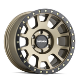 Mayhem 8302 Scout 20x9 / 6x135 BP / 0mm Offset / 87.1mm Hub Matte Gold w/ Matte Black Lip Wheel