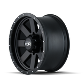 ION Type 134 18x9 / 6x139.7 BP / 0mm Offset / 106mm Hub Matte Black/Black Beadlock Wheel
