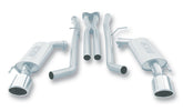 Borla 05-06 Pontiac GTO Coupe 2dr 6.0L 8cyl AT/MT 4spd/6spd RWD SS Catback Exhaust w/ inXin Pipe
