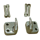 Rugged Ridge Front Tow Hooks Chrome 97-06 Jeep Wrangler TJ