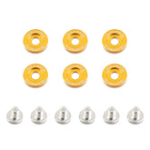 Mishimoto Small Fender Washer Kit (6pcs) - Gold