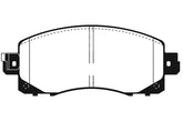 EBC 2018+ Subaru Crosstrek Greenstuff Front Brake Pads