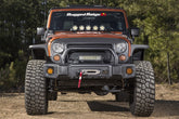 Rugged Ridge Spartacus Stubby Bumper Black 07-18 Jeep Wrangler