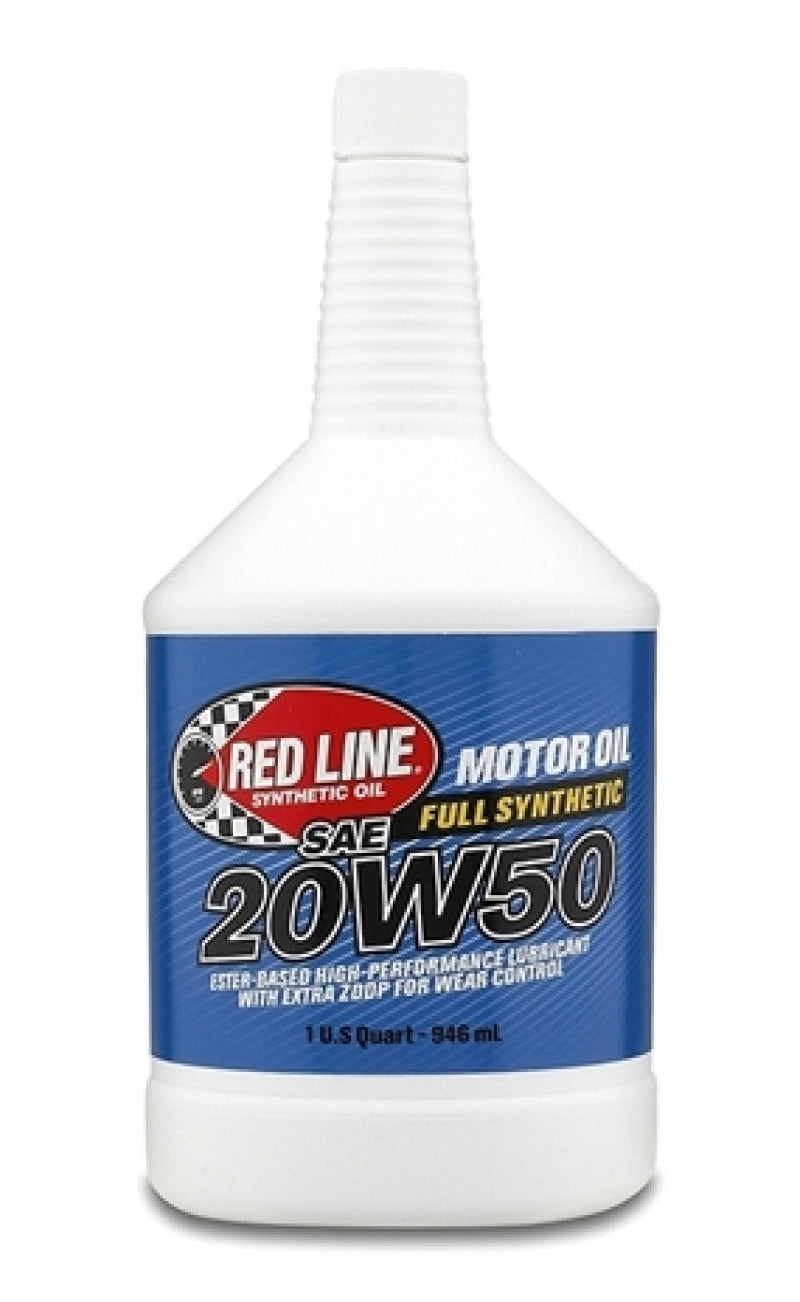Red Line 20W50 Motor Oil Quart - Single Red Line 20W50 Motor Oil Quart - Single