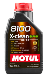 Motul 1L Synthetic Engine Oil 8100 5W30 X-Clean EFE