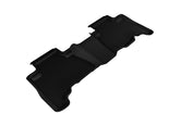3D MAXpider 2010-2020 Toyota 4Runner Kagu 2nd Row Floormats - Black