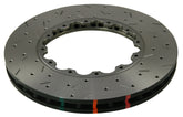 DBA 2004 WRX STi (5x100) Front Cross Drilled & Slotted 5000 Series Replacement Rotor Rings
