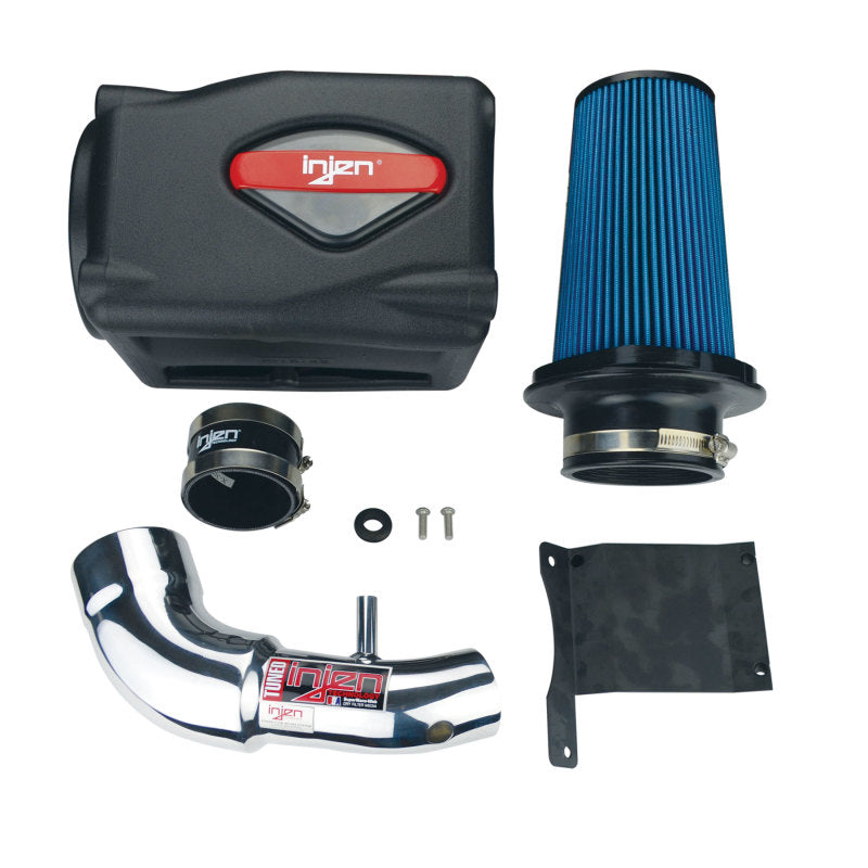 Injen 07-09 Wrangler 3.8L V6 w/ Box Polished Power-Flow Air Intake System Injen 07-09 Wrangler 3.8L V6 w/ Box Polished Power-Flow Air Intake System