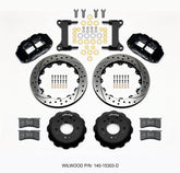 Wilwood Narrow Superlite 6R Front Hat Kit 13.06 Drilled 63-87 C10 w/ Wilwood Pro Spindles