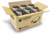 GESI G-Sport 6PK 400 CPSI EPA Compliant 3in Inlet/Outlet GEN2 Ultra High Output Cat Conv Assembly