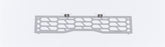 Putco 2020 Ford SuperDuty - Hex Shield - Polished SS Bumper Grille Inserts
