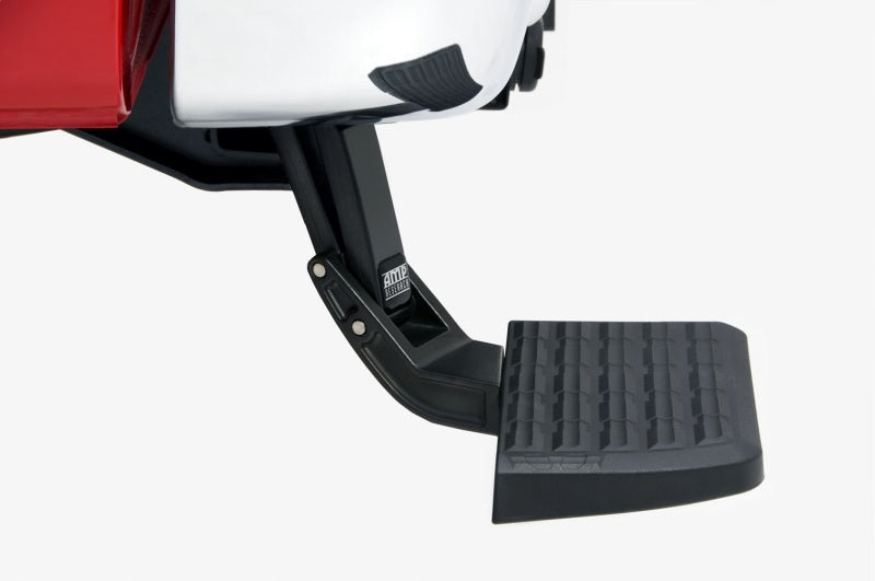 AMP Research 17-22 Ford F-250/350/450 SprDty (450 w/No Vib. Damp Installed) Driv. Side BedStep - Blk AMP Research 17-22 Ford F-250/350/450 SprDty (450 w/No Vib. Damp Installed) Driv. Side BedStep - Blk