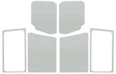 DEI 18-23 Jeep Wrangler JL 2-Door Boom Mat Complete Headliner Kit - 7 Piece - White