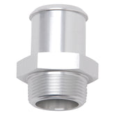 Edelbrock Hose End Straight 3/8In NPT to 5/8In Barb Clear Anodize