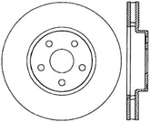 StopTech Sport Slotted (CRYO) 92-95 Toyota MR2 Front Left Slotted Rotor
