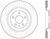 StopTech 12-13 Audi A6 Quattro/11-12 A7 Quattro / 10-13 S4 Rear Left Cryo Slotted Rotor
