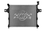 CSF 07-10 Jeep Commander 3.7L OEM Plastic Radiator
