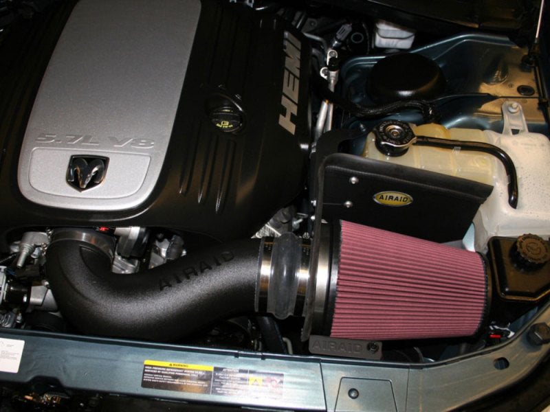 Airaid 06-10 Charger / 05-08 Magnum 5.7/6.1L Hemi CAD Intake System w/ Tube (Dry / Red Media) Airaid 06-10 Charger / 05-08 Magnum 5.7/6.1L Hemi CAD Intake System w/ Tube (Dry / Red Media)