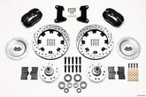 Wilwood Forged Dynalite Front Kit 12.19in Drilled 74-80 Pinto/Mustang II Disc Spindle only