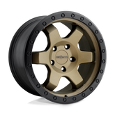 Rotiform R150 SIX-OR Wheel 20x9 6x139.7 1 Offset - Matte Bronze Black Bead Ring