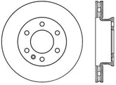Stoptech 07-09 Dodge Sprinter Front Premium High Carbon Cryo Brake Rotor