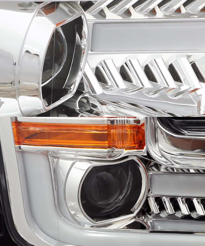 AlphaRex 15-17 Ford F-150 PRO-Series Projector Headlights Plank Style Chrm w/Activ Light/Seq Signal AlphaRex 15-17 Ford F-150 PRO-Series Projector Headlights Plank Style Chrm w/Activ Light/Seq Signal