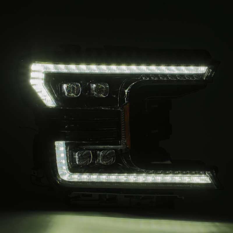 AlphaRex 18-20 Ford F-150 NOVA LED Proj Headlight Plank Style Alpha Blk w/Activ Light/Seq Signal/DRL AlphaRex 18-20 Ford F-150 NOVA LED Proj Headlight Plank Style Alpha Blk w/Activ Light/Seq Signal/DRL