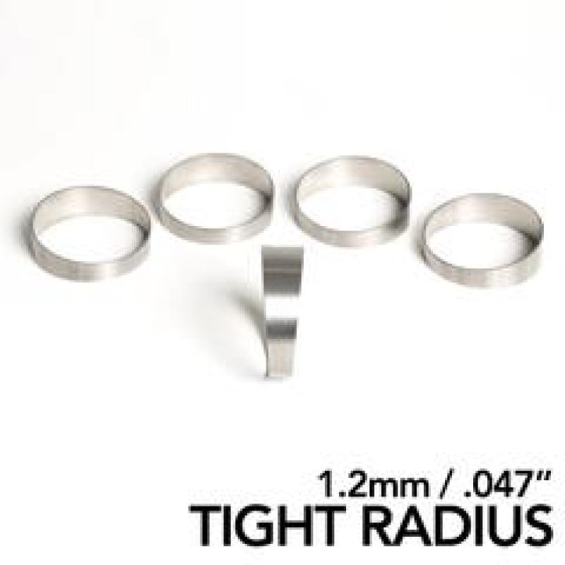 Ticon Industries 3.5in 45 Degree 1D CLR 1mm/.039in Wall Titanium Pie Cuts - 5pk Ticon Industries 3.5in 45 Degree 1D CLR 1mm/.039in Wall Titanium Pie Cuts - 5pk