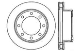 StopTech 00-05 Ford Excursion 4WD / 99-04 F250/F350 Pickup Front Slotted & Drilled Left Rotor