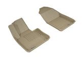 3D MAXpider 2018-2020 Volvo XC60 Kagu 1st Row Floormat - Tan