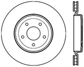 StopTech Power Slot 06-10 Corvette (Z06) / 10 Corvette Grand Sport Rear Left Slotted CRYO Rotor