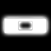 ORACLE Lighting Universal Illuminated LED Letter Badges - Matte White Surface Finish - D