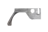Road Armor 07-18 Jeep Wrangler JK 4DR Defender Body Armor Rear Skin w/Flare - Raw