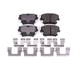 Power Stop 05-19 Chrysler 300 Rear Z17 Evolution Ceramic Brake Pads w/Hardware