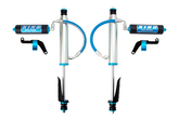 King Shocks 1997+ Nissan Patrol Y61 Front 2.5 Dia Shock Remote 2.5 Fin Res 6in Lift w/Brkt (Pair)