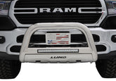 Lund 20- 21 GMC SIERRA 2500 HD BULL BAR W/ LIGHT & WIRING Stainless Steel