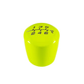 Raceseng Ashiko Shift Knob (Gate 3 Engraving) M12x1.25mm Adapter - Neon Yellow