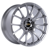 BBS RE-V 19x9 5x120 ET22 Diamond Silver Wheel -82mm PFS/Clip Required
