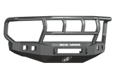 Road Armor 08-10 Ford F-250 Stealth Front Bumper w/Titan II Guard Wide Flare - Tex Blk