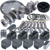Eagle Ford 302 V-Rib Belt 157 Tooth Flexplate Balanced Rotating Assembly - 5.400in I-Beam +.030 Bore
